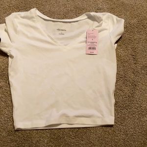 Wild fable crop top size small
